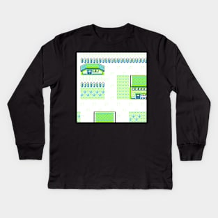 Viridian City Kids Long Sleeve T-Shirt